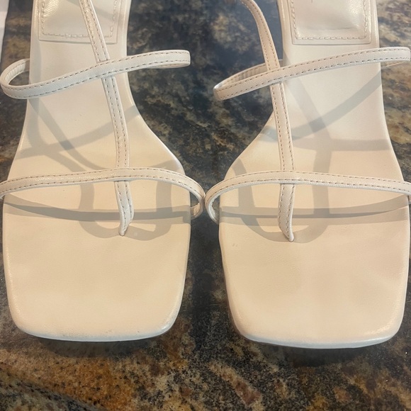 Zara heels white strap size 36 - Picture 2 of 4